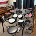Drum Lessons -

Just in the first few months of lessons, students will be able to recognize rhythm, tell time, and will learn all the concepts nedded to play drums efficiently.